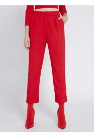 Ardell High-Waist Pleated Pants by Alice + Olivia at Alice + Olivia