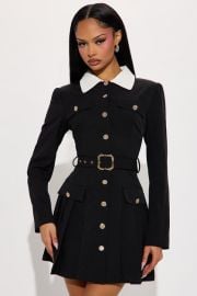 Arden Pleated Mini Dress - Black Fashion Nova at Fashion Nova