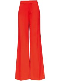 Area Crystal embellished palazzo trousers at Farfetch