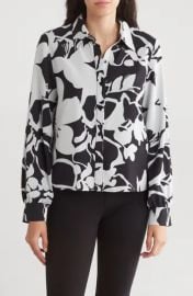 Area Stars Jane Abstract Print Button Up Shirt at Nordstrom Rack