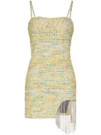 Area crystal-trimmed Tweed Mini Dress - Farfetch at Farfetch