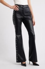 Ares Flare Faux Leather Pants at Nordstrom Rack