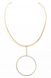 Argento Vivo Circle Collar Necklace at Nordstrom