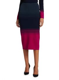 Aria Ombre Knit Pencil Skirt by Tanya Taylor at Saks Fifth Avenue