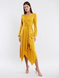 Arianne Faux Wrap Dress at Bcbgmaxazria