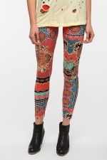 Aria's printed leggings at Urban Outfitters