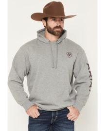 Ariat Mens Logo Graphic Hooded Sweatshirt Boot Barn at Boot Barn