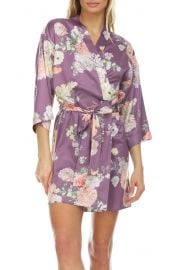 Arisa Floral Charmeuse Wrap at Nordstrom