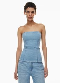 Aritzia Denim Forum The 90s Denim Tube Top at Aritzia