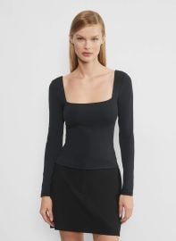 Aritzia Original Contour Squareneck Longsleeve at Aritzia