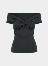 Aritzia Original Contour Twist Off shoulder Top at Aritzia