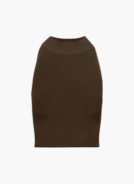 Aritzia Sculpt Mock Neck Halter Top at Aritzia