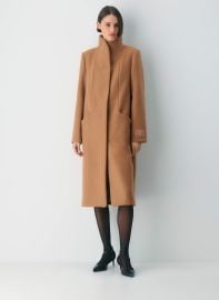 Aritzia The Cocoon Long Coat Luxe Wool Cashmere in Saville at Aritzia