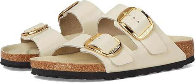 Arizona Big Buckle High Shine Sandals at Amazon