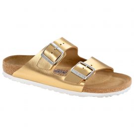  Arizona Sandal in Sirocco Gold at Birkenstock