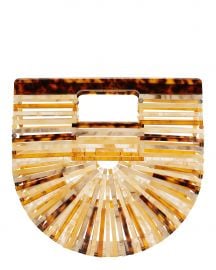 Ark Mini Amber Clutch at Intermix