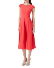 WornOnTV: Julie's coral cap sleeve dress on Big Brother