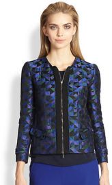 Armani Collezioni - Harlequin Jacquard Jacket at Saks Fifth Avenue