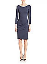 Armani Collezioni - Milano Jersey Ruched Dress at Saks Fifth Avenue