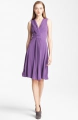 Armani Collezioni Draped Jersey Dress at Nordstrom