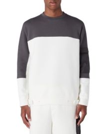 Armani Color Blocked Sweatshirt Bloomingdales at Bloomingdales