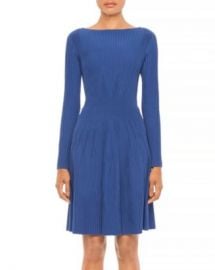 WornOnTV: Lily’s blue ribbed long sleeve mini dress on The Young and ...