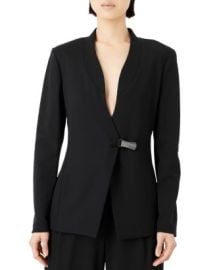 Armani Single Snap Closure Blazer Bloomingdales at Bloomingdales