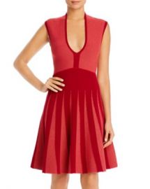 Armani Sleeveless Knit Fit-and-Flare Dress Women - Bloomingdale s at Bloomingdales