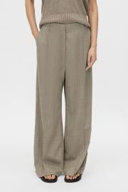 Arnelle Tailored Pant in Natural Pinstripe - CAMILLA AND MARC CampM CAMILLA AND MARC - INT at Camilla and Marc