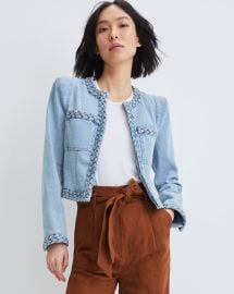 Arrowe Chambray Jacket at Veronica Beard