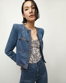 Arrowe Denim Jacket at Veronica Beard