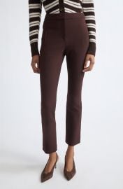 Arte Wool Blend Crop Flare Pants at Nordstrom