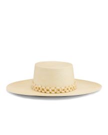 Artesano Tulipan Beaded Hat at FWRD