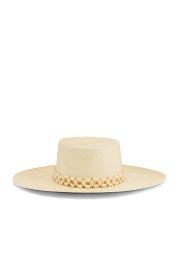 Artesano Tulipan Beaded Hat in Natural  FWRD at Forward