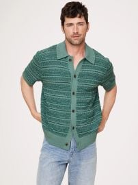 Artisanal Cotton Resort Shirt Banana Republic at Banana Republic