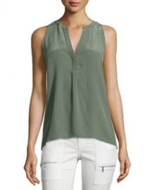 Aruna Sleeveless Silk Blouse at Neiman Marcus