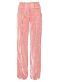 As By Df Fiona Velvet Straight Leg Trousers at Saks Fifth Avenue