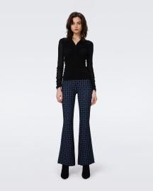 Ashdon Knit Jacquard Pants Diane von Furstenberg at Diane von Furstenberg