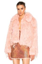 Ashish Faux Fur Dangle Jacket at Forward