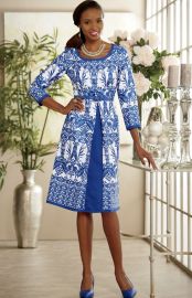 Ashro Floral Print Belted Dress at Ashro