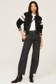 Ashton Varsity Cardigan by Sandro for 69 Rent the Runway at Rent the Runway