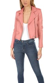 Ashville Leather Jacket at Blue & Cream