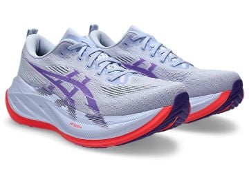 Asics Superblast 2 Running Shoes in Blue Fade Edo Purple at Asics
