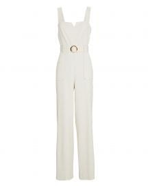 Aspen Belted Wide-Leg Jumpsuit at Intermix