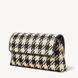 Aspinal of London Woven Leather Clutch Bag at Aspinal of London