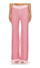 Asta Resort Grace Sequined Pant In Rosetta at Revolve