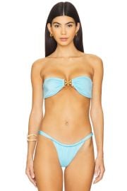 Asta Resort Mia Bikini Top In Baia Blue at Revolve