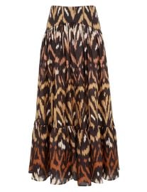 Aster Midi Skirt at Zimmermann