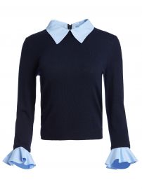 WornOnTV: Morgan’s blue layered sweater on E! News Daily Pop | Morgan ...