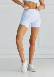 Astoria LUXE BALANCE Short - Blue Gingham at Astroria